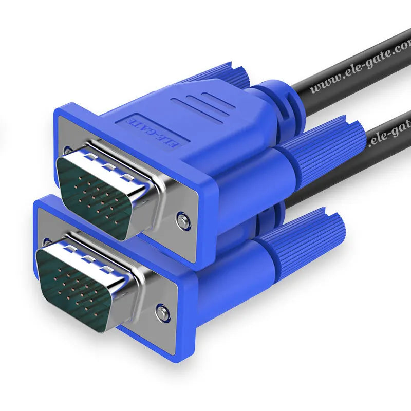 Premium VGA-Kabel 3 m – Vergoldete Stecker & robuste Abschirmung für PC, Laptop, Monitor, TV & Beamer