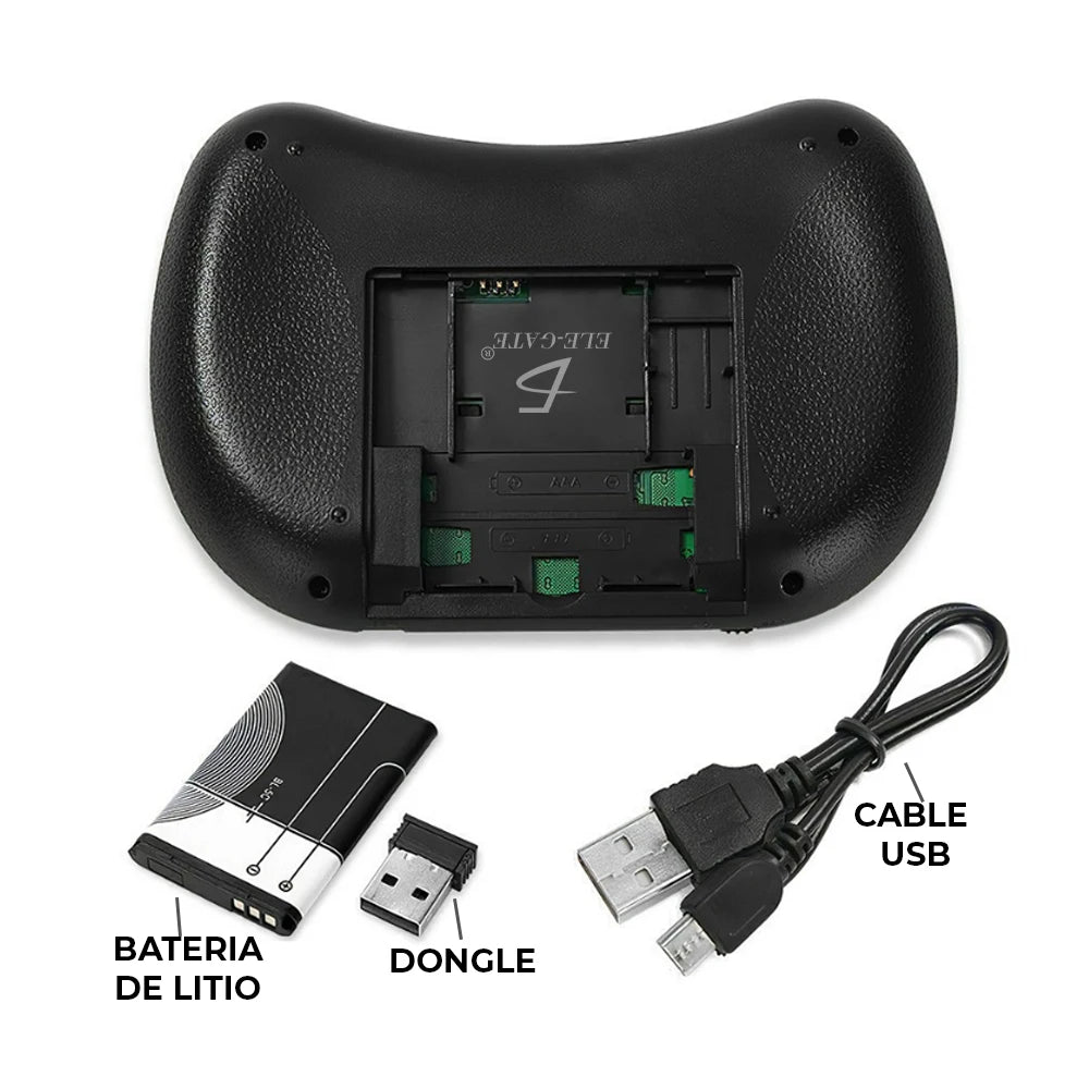 Mini Wireless Keyboard mit Touchpad – für Smart TV, TV-Box, PC & Multimedia