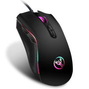 Gaming Einhand-Tastatur & Maus Set – 35-Tasten Keypad mit Multicolor-Beleuchtung & USB Plug & Play