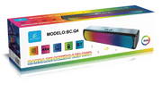 ELE-GATE BC.Q4 Gaming Soundbar – 2.0 Stereo Sound mit RGB-LED, USB & AUX für PC, Android TV & Home Entertainment