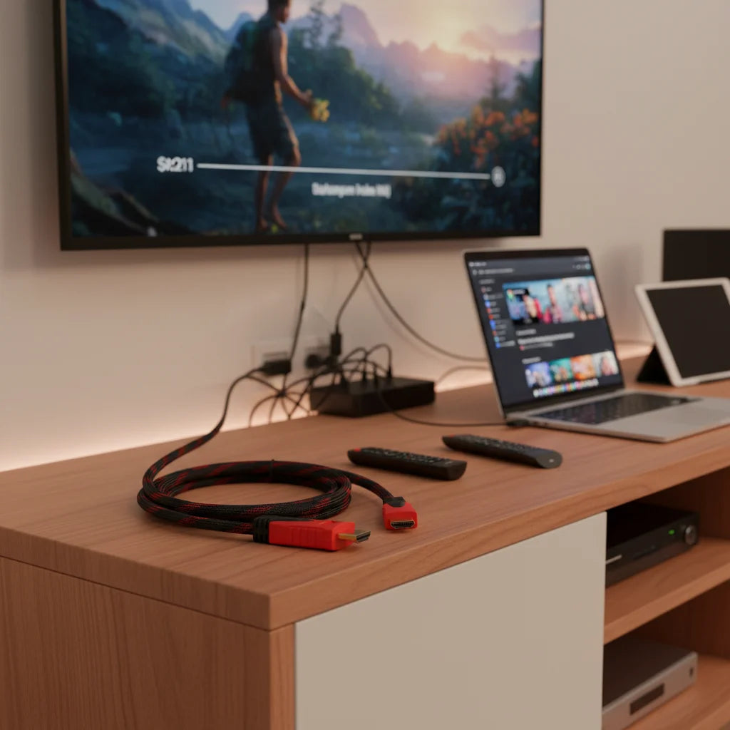 ELEGATE 1,5 m Verbindungskabel – Full-HD 1080p | Robuste Abschirmung & PVC-Mantel für Laptop, TV & Tablet
