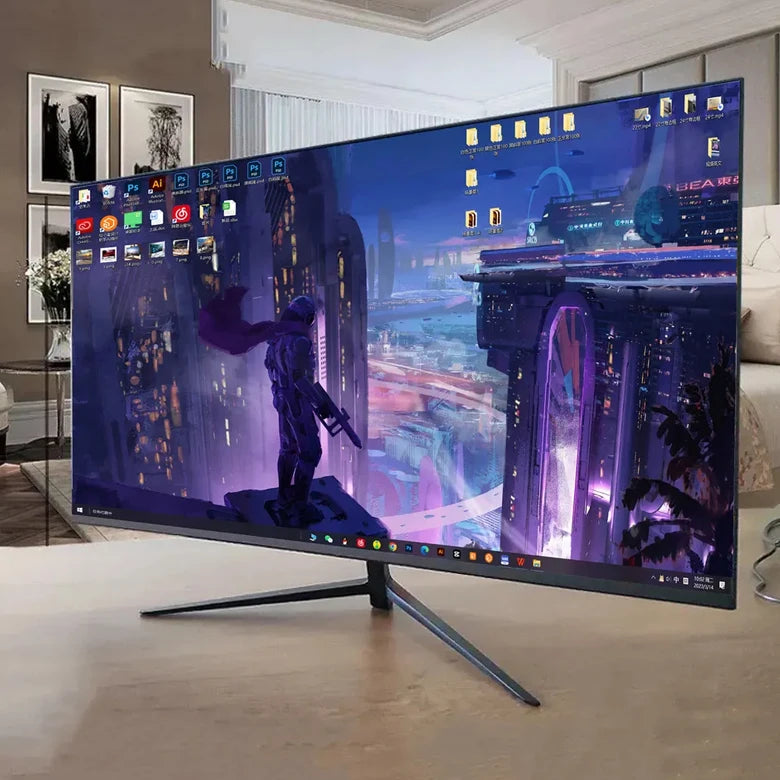 32"Zoll 4K UHD Gaming Monitor – Hochauflösendes Widescreen-Display für Gaming & PC