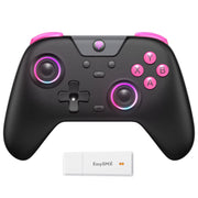 EasySMX X05 Pro Gaming Controller – Hall-Effekt Joysticks | RGB | Bluetooth & 2,4 GHz Wireless | Für PC, Steam Deck, Switch, Android & iOS