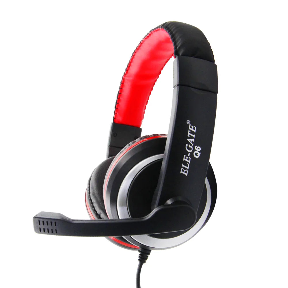 ELE-GATE Q6 USB Gaming Headset – Virtual 5.1 | Mikrofon | Lautstärkeregler
