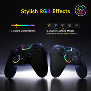 EasySMX X05 Pro Gaming Controller – Hall-Effekt-Joysticks | Dual-Stage Hall-Trigger | 2 programmierbare Tasten | PC Gamepad
