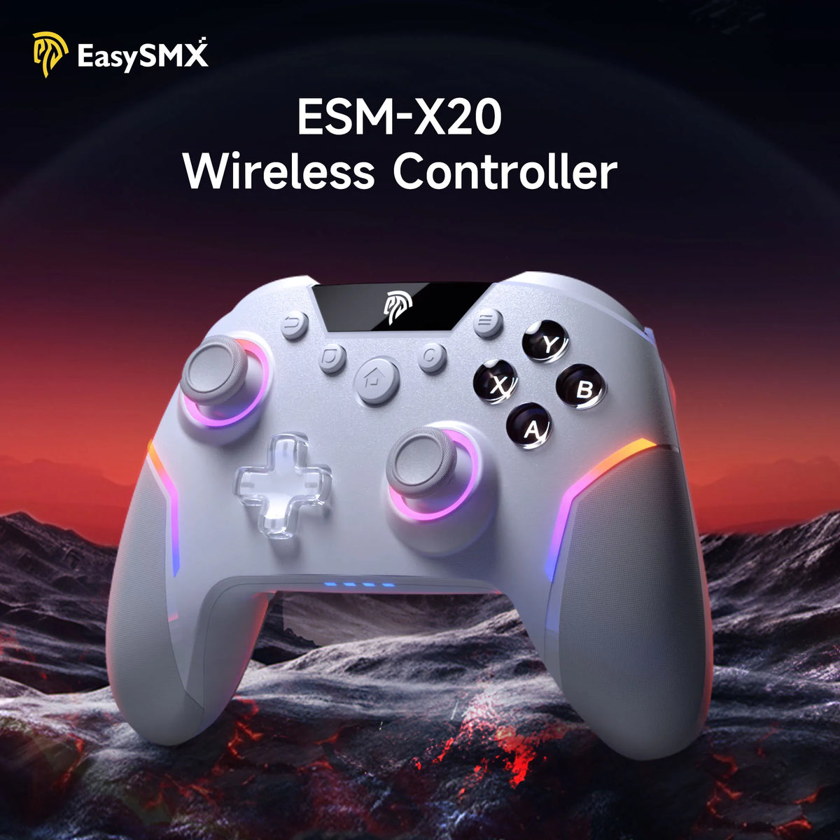 EasySMX X20 Wireless Gaming Controller – Elite FPS Gamepad | Dual Trigger | PC, iOS & TV