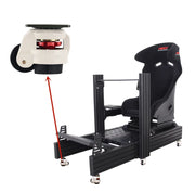 Sim Racing Cockpit aus 6063 Aluminium – Modulares T-Slot Racing Rig aus Aluminiumprofil | Stabiler Simulator-Rahmen für Lenkrad, Pedale & Racing-Sitz