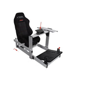 Sim Racing Cockpit aus 6063 Aluminium – Modulares T-Slot Racing Rig aus Aluminiumprofil | Stabiler Simulator-Rahmen für Lenkrad, Pedale & Racing-Sitz