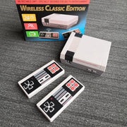 8-Bit Mini Retro TV Spielekonsole – Rot/Weiß mit 2,4-GHz Wireless Controllern