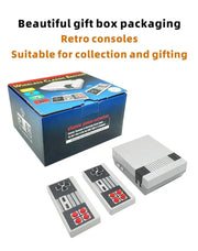 8-Bit Mini Retro TV Spielekonsole – Rot/Weiß mit 2,4-GHz Wireless Controllern