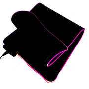 XXL RGB Gaming Mauspad – 80 × 30 cm | 9 LED-Lichtmodi | Rutschfeste Unterseite | 3 mm Gaming Desk Mat