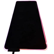 XXL RGB Gaming Mauspad – 80 × 30 cm | 9 LED-Lichtmodi | Rutschfeste Unterseite | 3 mm Gaming Desk Mat