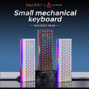 AJAZZ NK68 Mechanische Gaming Tastatur – 68 Tasten | RGB | Kabelgebunden | Englisches Layout