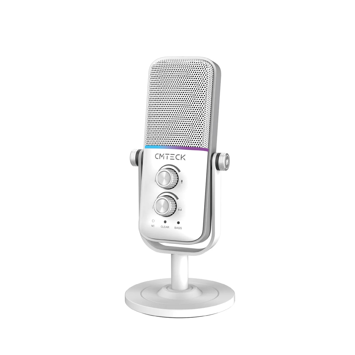 CMTECK XM600 RGB Gaming-Mikrofon – USB Kondensatormikrofon für Streaming, Podcast & Recording