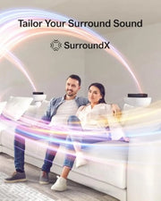 ULTIMEA Nova S90 7.1.4 Dolby Atmos Soundsystem – 740W Peak | 12 Treiber | Wireless Subwoofer & Surround Speaker