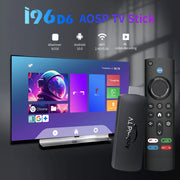 Topleo Android TV Stick – 4K Smart TV Streaming-Stick mit WLAN & IR-Fernbedienung