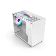 Kompaktes Gaming PC-Gehäuse – Micro-ATX & Mini-ITX | Schwarzes Mid-Tower Computergehäuse