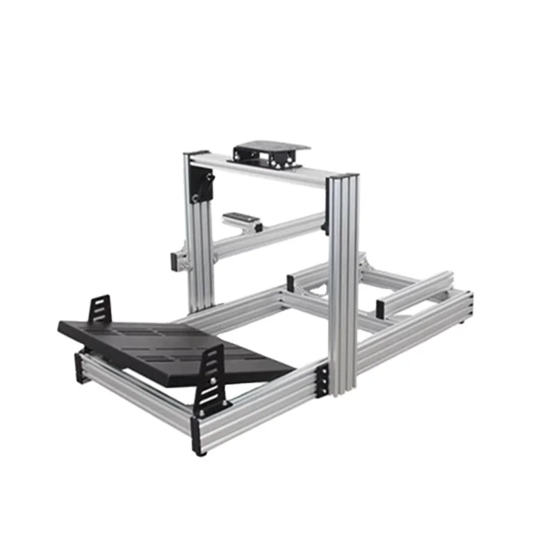 Sim Racing Cockpit aus 6063 Aluminium – Modulares T-Slot Racing Rig aus Aluminiumprofil | Stabiler Simulator-Rahmen für Lenkrad, Pedale & Racing-Sitz