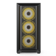 Premium ATX Gaming PC-Gehäuse – Tempered Glass | Schwarzes Gaming-Tower Case