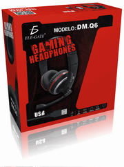 ELE-GATE Q6 USB Gaming Headset – Virtual 5.1 | Mikrofon | Lautstärkeregler
