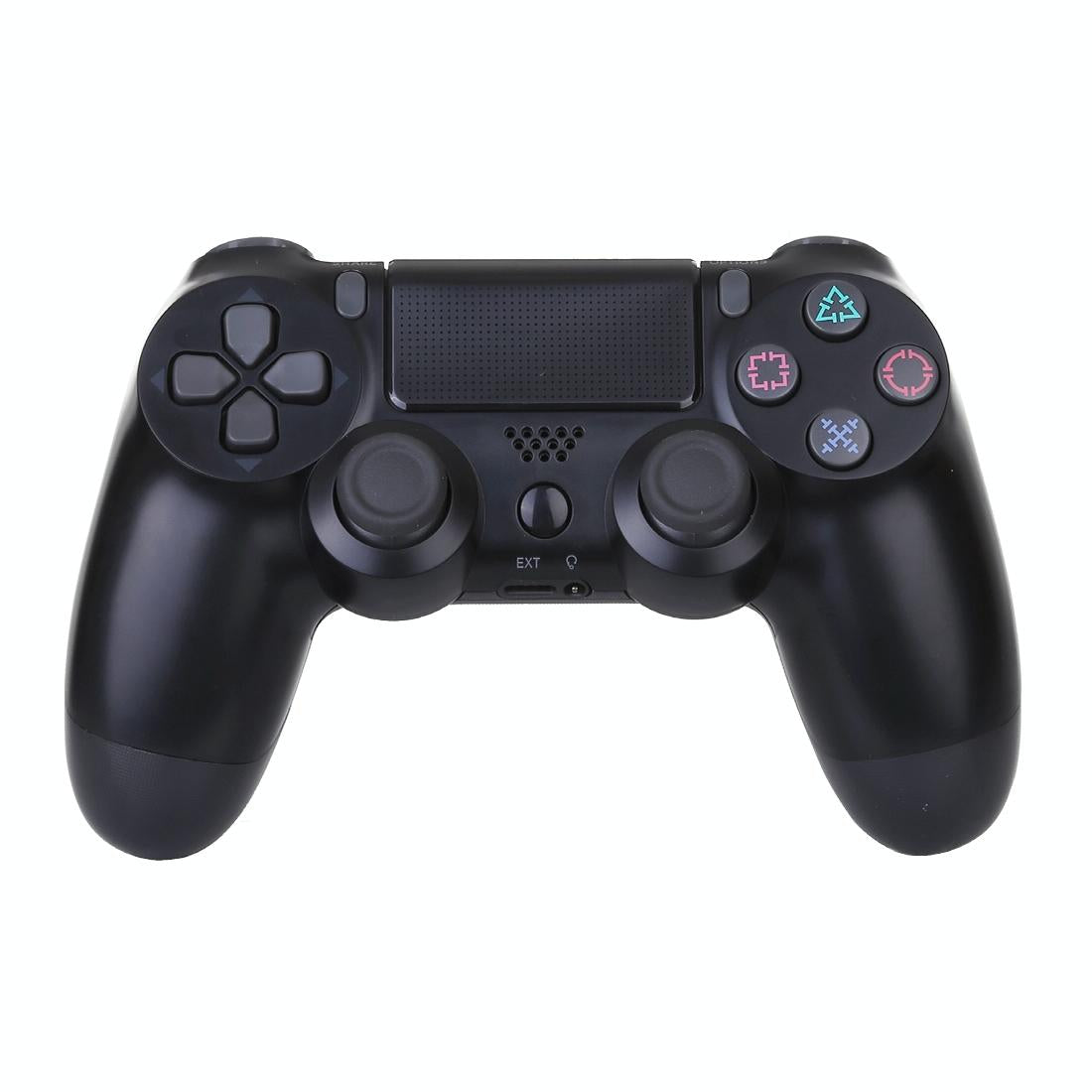 MK Gaming Schwarzer kabelloser Bluetooth-Gamecontroller mit Schneeflocken Tasten-Design für PS4