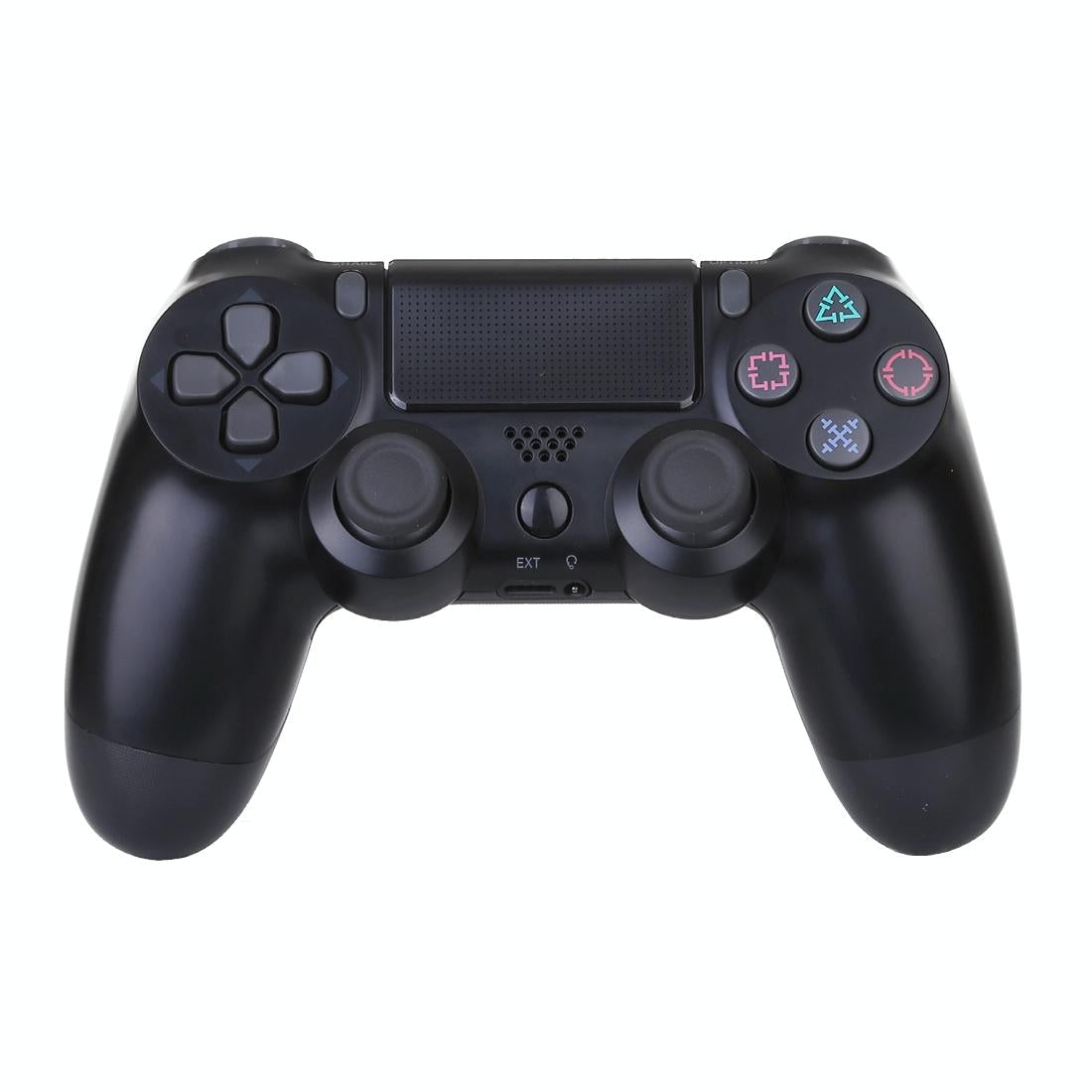 MK Gaming Schwarzer kabelloser Bluetooth-Gamecontroller mit Schneeflocken Tasten-Design für PS4