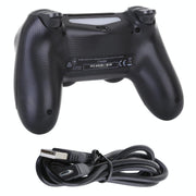 MK Gaming Schwarzer kabelloser Bluetooth-Gamecontroller mit Schneeflocken Tasten-Design für PS4