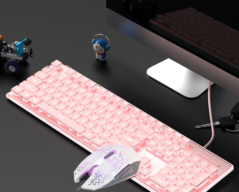 L1 Gaming Tastatur mit Beleuchtung – Leise & Wasserabweisend | Metallgehäuse | Mechanical Feel