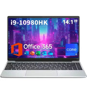 FUCHU 14,1" Performance Laptop – Intel Core i9-10980HK | 16 GB DDR4 RAM | bis 2 TB SSD | Full HD | Windows 11 | Ultraflaches Notebook