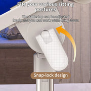 HGTUGO Faltbarer Laptop-Tisch – Höhenverstellbar & Neigbar | Ergonomischer Betttisch mit Getränkehalter & Schublade | Für Bett, Sofa & Homeoffice