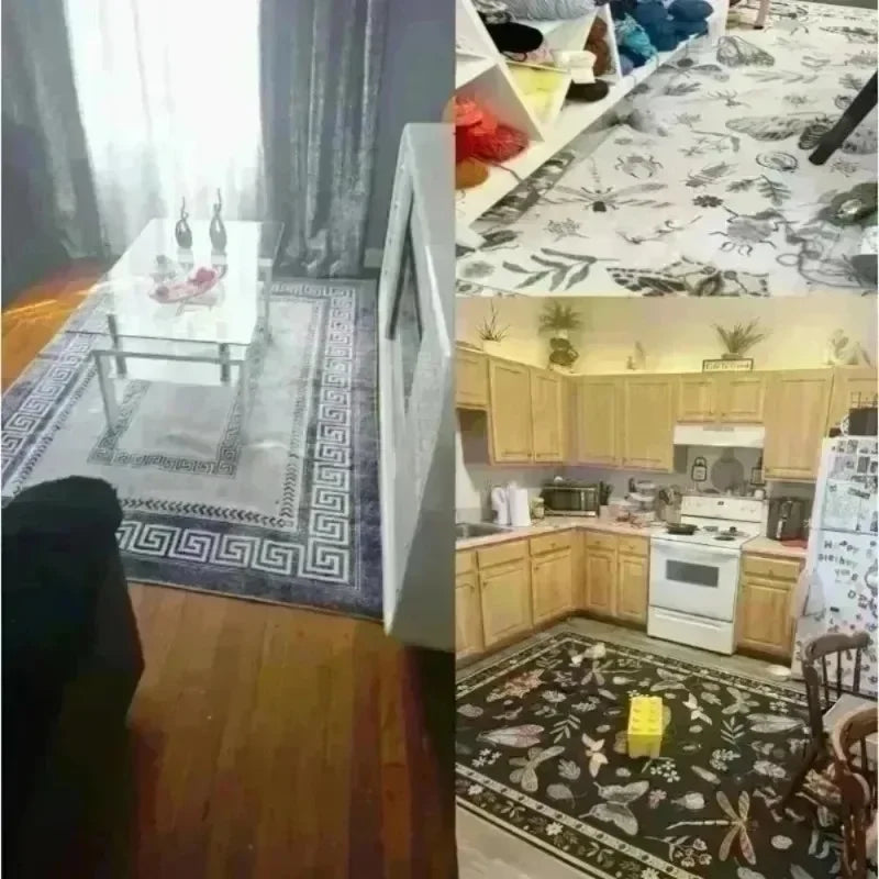 Gaming Teppich Neon – Moderner Rutschfester Gamer Rug mit geometrischem Design | Gaming-Zimmer Deko & Geschenk für Gamer