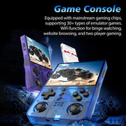18.000+ Spiele Luxuglow R40XX Pro Max Retro-Handheld – 4,2" IPS-Display | Linux-System | RK3326 Quad-Core | 4500-mAh-Akku | 64/128 GB