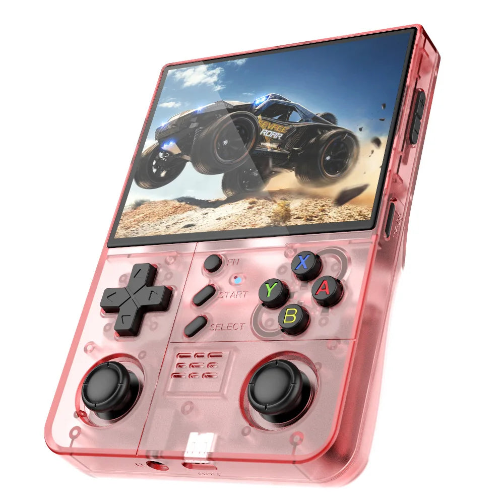 18.000+ Spiele Luxuglow R40XX Pro Max Retro-Handheld – 4,2" IPS-Display | Linux-System | RK3326 Quad-Core | 4500-mAh-Akku | 64/128 GB