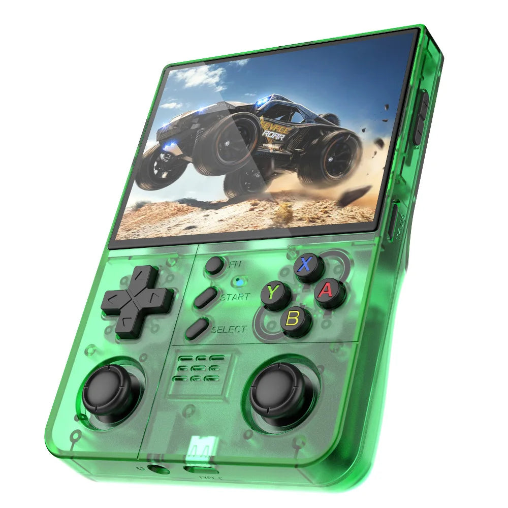 18.000+ Spiele Luxuglow R40XX Pro Max Retro-Handheld – 4,2" IPS-Display | Linux-System | RK3326 Quad-Core | 4500-mAh-Akku | 64/128 GB