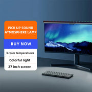Monitor Light Bar – LED Bildschirmleuchte mit stufenloser Dimmung & einstellbarer Farbtemperatur | Optional mit RGB, Musik-Sync & Timer für Gaming, TV und Arbeitsplatz