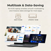 ACEMAGIC LX15PRO 15,6" Full-HD Laptop – AMD Ryzen 5 7430U | 16 GB RAM | 512 GB SSD | Windows 11 Pro | Wi-Fi 6 & Bluetooth 5.2