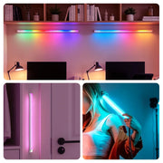 RGB LED Light Bar mit 150° Bewegungssensor – Kabellose Magnetleuchte mit 5 Lichtmodi, Akku & USB-C | Gaming-, Schrank- & Ambientebeleuchtung