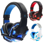 Stereo Gaming-Headset – Kabelgebundene Kopfhörer mit 40-mm-Treibern & verstellbarem Mikrofon | 3,5-mm-Klinke für PC, PS4, PS5, Xbox & Smartphone