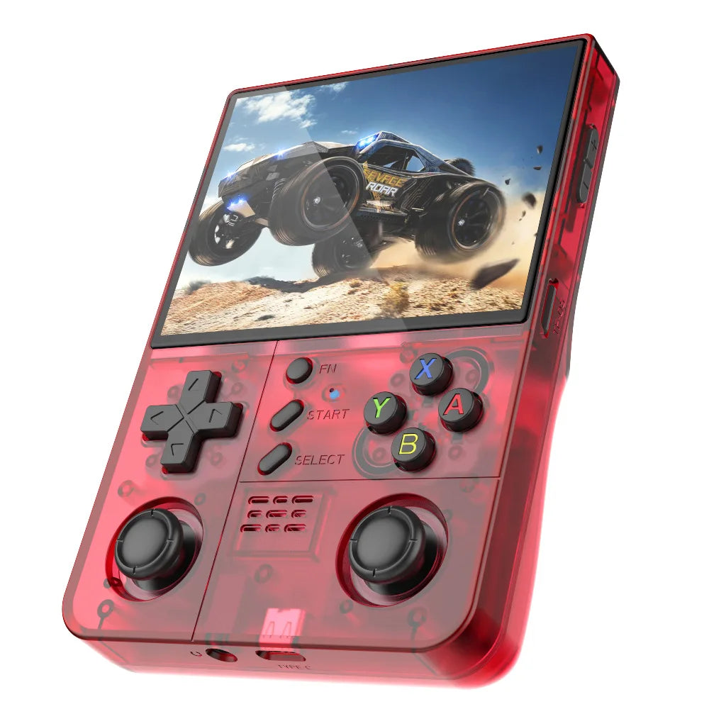 18.000+ Spiele Luxuglow R40XX Pro Max Retro-Handheld – 4,2" IPS-Display | Linux-System | RK3326 Quad-Core | 4500-mAh-Akku | 64/128 GB