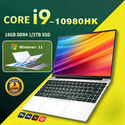 FUCHU 14,1" Performance Laptop – Intel Core i9-10980HK | 16 GB DDR4 RAM | bis 2 TB M.2 SSD | Full HD | Windows 11 | Slim Notebook