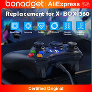 Wireless Gaming Controller 2,4 GHz – Kabelloses Gamepad für Xbox 360, Xbox 360 Slim & PC | Dual-Vibration, präzise Trigger & USB-Empfänger
