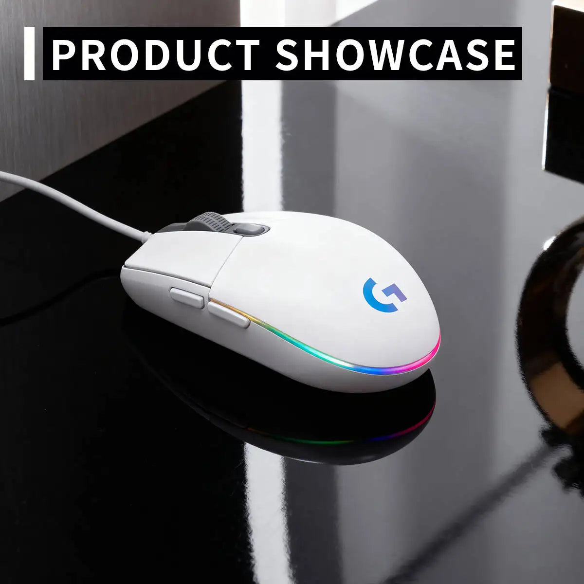 Logitech Gaming Maus HERO Sensor RGB für Gamer