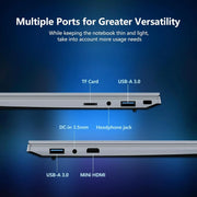 FUCHU 15,6" Performance Laptop – Intel Core i9-9900 | 16 GB RAM | 1 TB M.2 SSD | Full HD IPS | Windows 11