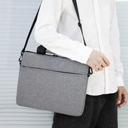 Universal Laptop-Tasche mit Stoßschutz – Schlanke Notebook-Schutzhülle mit weichem Innenfutter & Zubehörfach | Für 13,3", 14" & 15,6" Laptops und Tablets