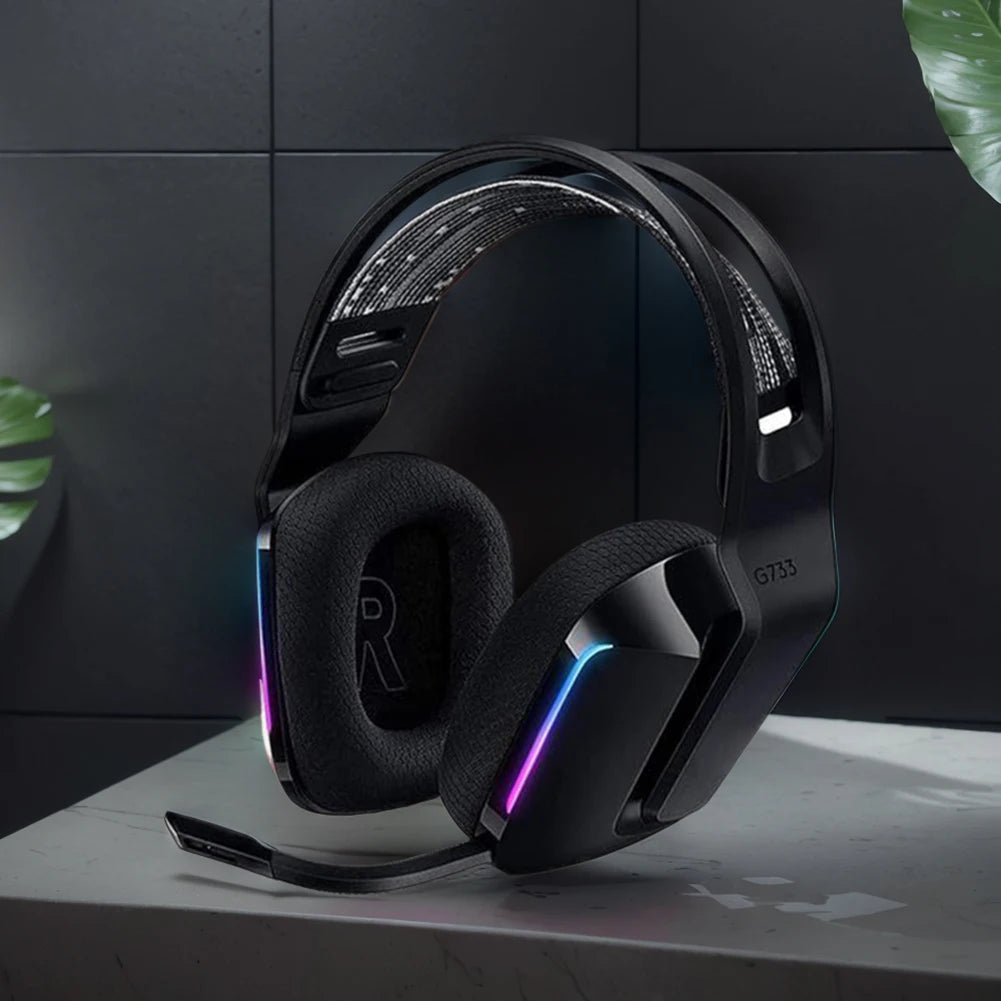 Ersatzmikrofon für Logitech G733 – Abnehmbares Gaming-Headset Mikrofon mit 3,5-mm-Anschluss | Leichtes Replacement Mic in Schwarz