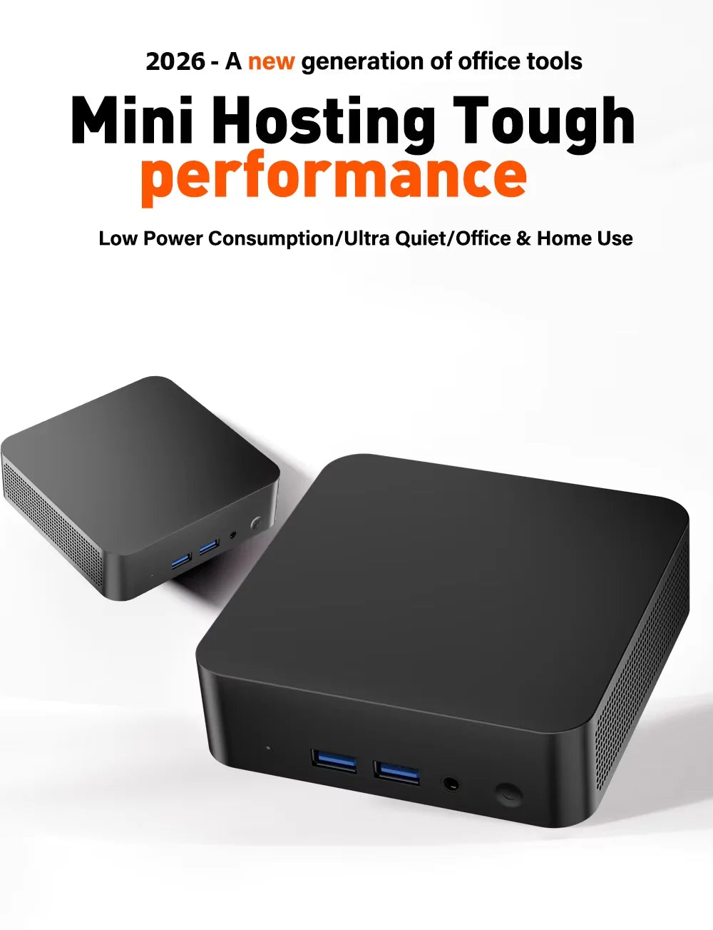 XIAORAN Mini PC – Intel Core i9-10980HK | 16/32 GB RAM | bis 2 TB SSD | Windows 11, Wi-Fi 6 & Bluetooth 5.2 | Kompakter Business- & Multimedia-PC