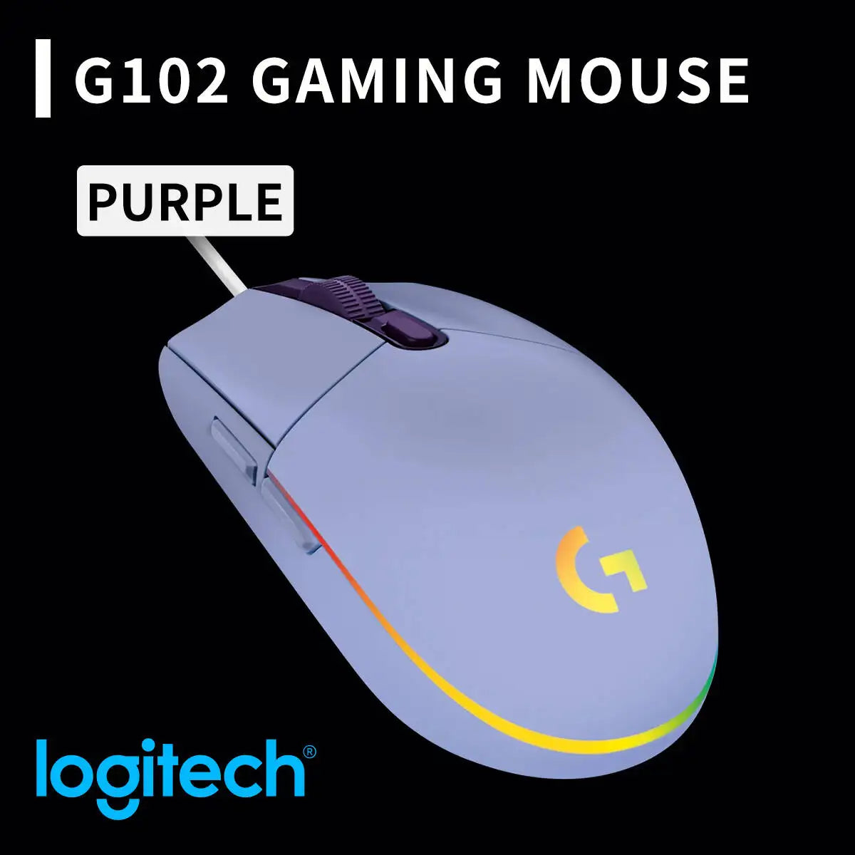 Logitech Gaming Maus HERO Sensor RGB für Gamer
