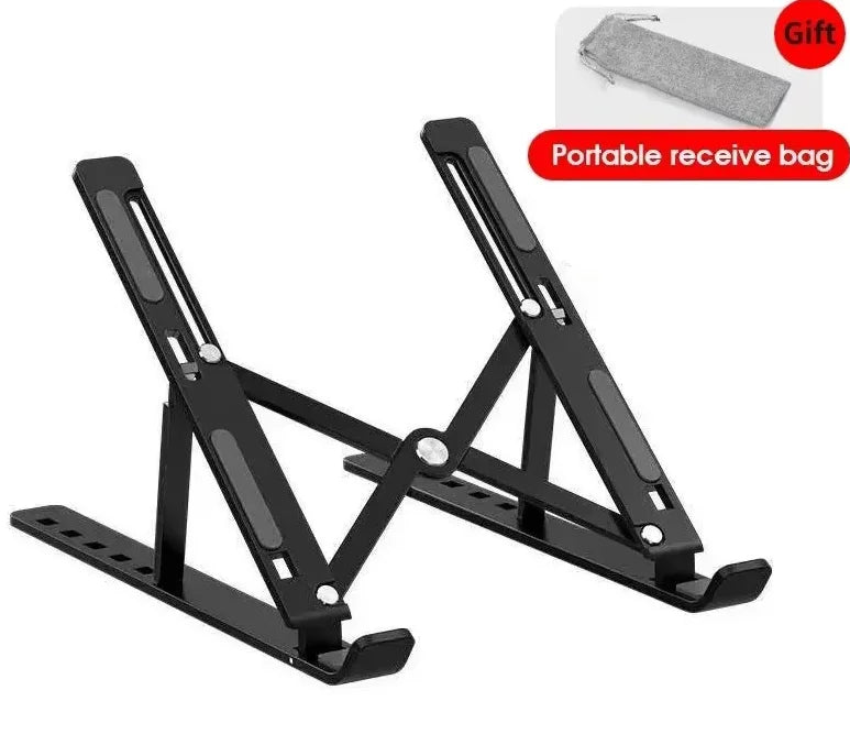 MK Gaming Verstellbarer Laptop-Ständer – Stabiler & Flexibler Notebook-Halter | Platzsparend für Schreibtisch, Homeoffice & Gaming