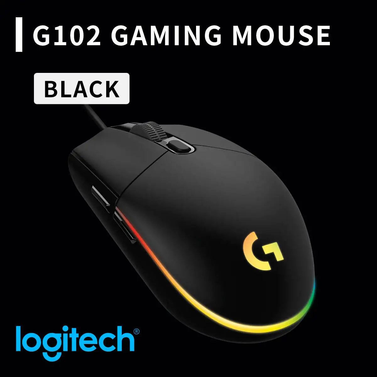 Logitech Gaming Maus HERO Sensor RGB für Gamer