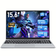 FUCHU 15,6" Performance Laptop – Intel Core i9-9900 | 16 GB RAM | 1 TB M.2 SSD | Full HD IPS | Windows 11